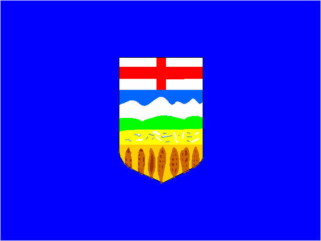 Vlag van Alberta ALBERTA